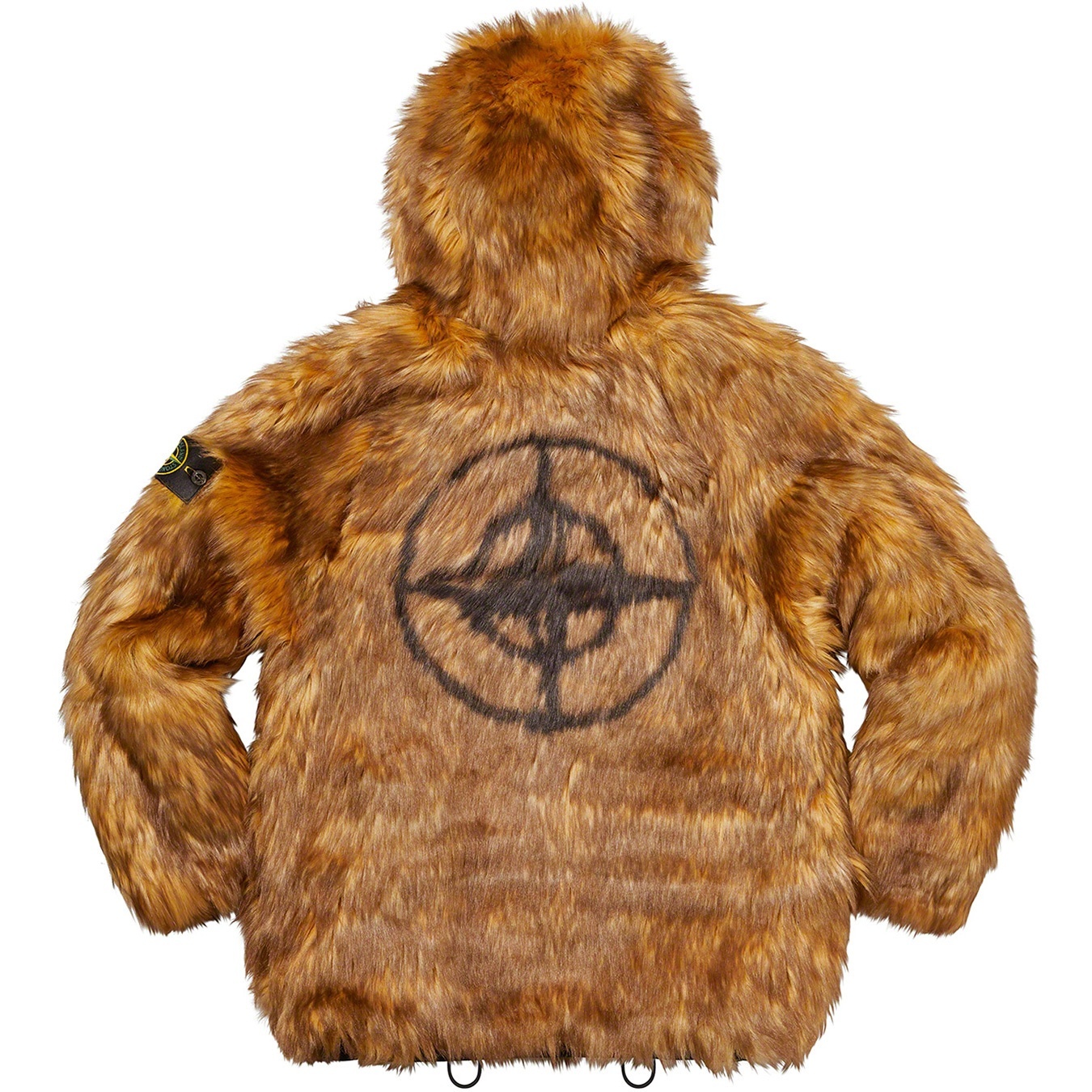 Supreme®/Stone Island® Formula Steel Reversible Faux Fur Parka view 14